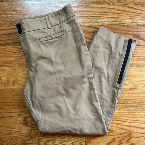 Cartonnier Ankle Zip Charlie Trousers Pants in beige size 12 - Picture 4 of 10